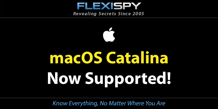 FlexiSPY Now Supports macOS Catalina